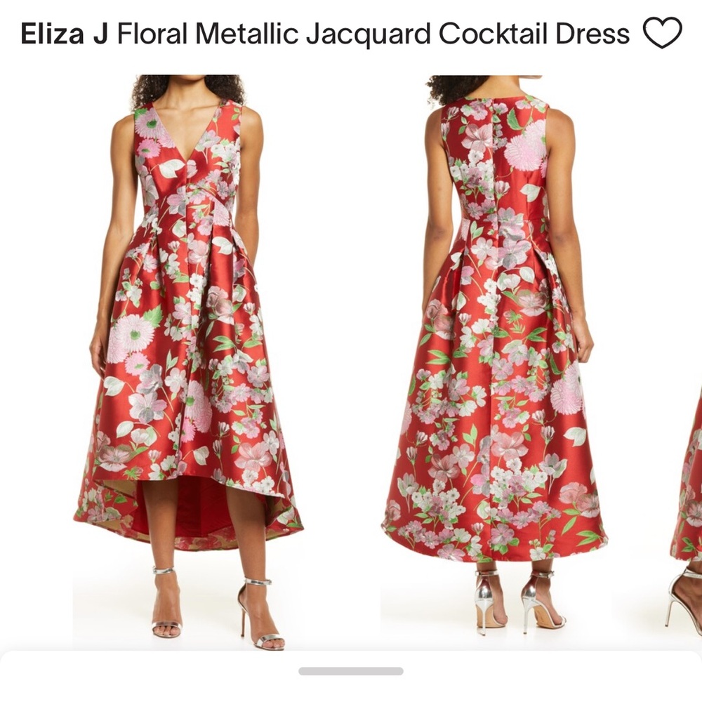 Eliza J, NWT Size 12 Floral Dress
